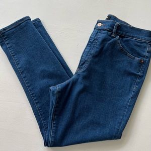 Express high rise skinny jeans